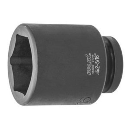 HOLEX Impact Socket, 1 inch Drive, 6 pt, Deep, 2-5/16 inch 653202 2.5/16